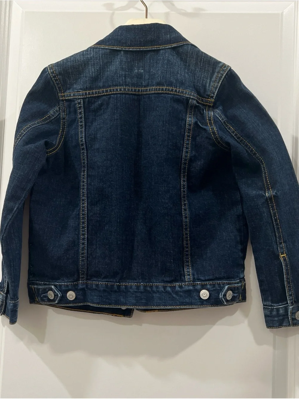 GYMBOREE Kids Denim Jacket - Dark Blue 5/6 NWT